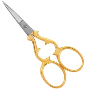 Slik Linen Half Gold Scissors