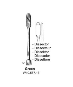 Green Foreign Body Dissector