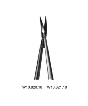 Micro Scissors Curved