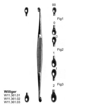 Williger Bone Curettes