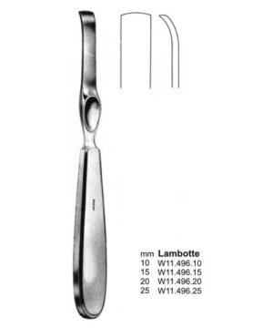 Lambotte Periosteal Raspatories