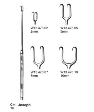Joseph Double Hooks Retractors