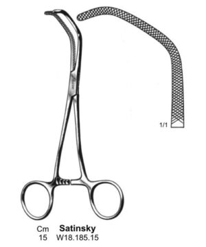 Satinsky Anastomosis Clamps