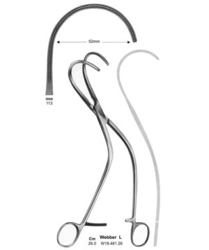 Webber Debakey Atrauma Forceps