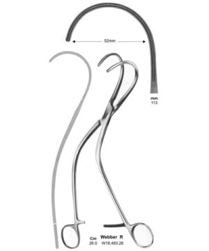 Webber Debakey Atrauma Forceps