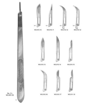 Scalpel Handle No. 3L