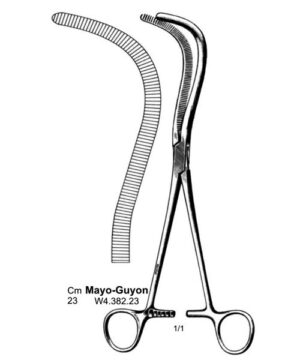 Mayo Guyon Pedical Clamps