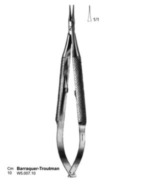 Barraquer Troutman Needle Holder