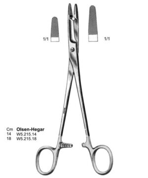 Olsen Hegar Needle Holder TC