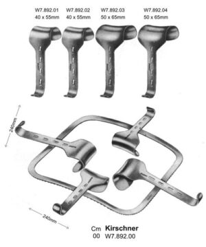 Kirschner Abdominal Retractors