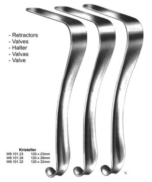 Kristeller Vaginal Retractors