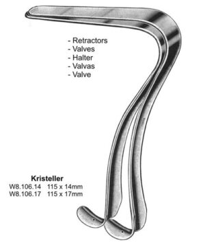 Kristeller Vaginal Retractors