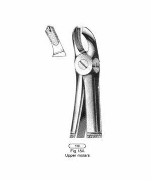 TOOTH EXTRACTING FORCEPS 18A