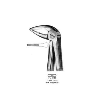 TOOTH EXTRACTING FORCEPS 33M