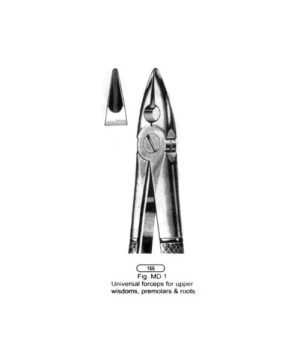 TOOTH EXTRACTING FORCEPS MD 1
