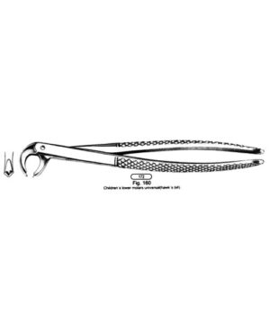 TOOTH EXTRACTING FORCEPS 160