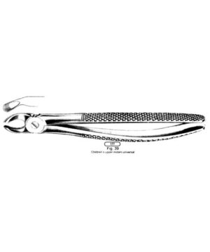 TOOTH EXTRACTING FORCEPS 39