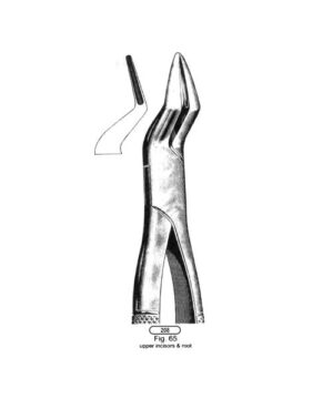 TOOTH EXTRACTING FORCEPS 65